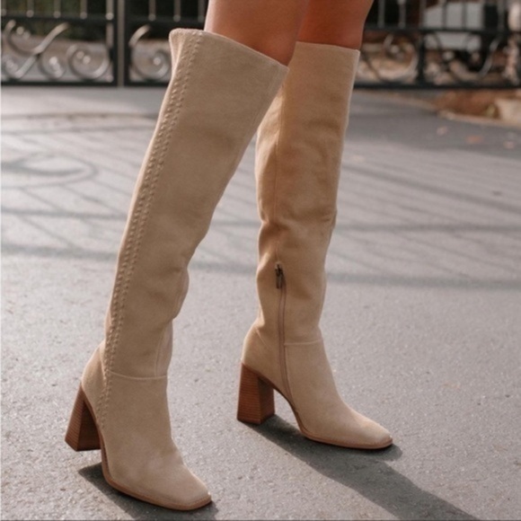 New Vince Camuto-Englea Square-Toe Boot Size 6 - Picture 1 of 11